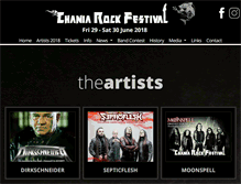 Tablet Screenshot of chaniarockfestival.gr